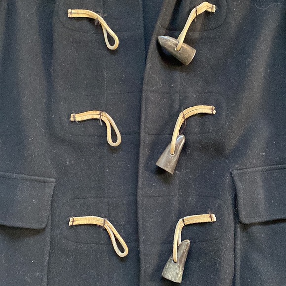 Luxury real wool toggle jacket. Vintage. - Picture 3 of 5